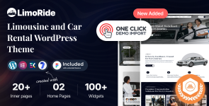 LimoRide – Limousine and Car Rental WordPress Theme