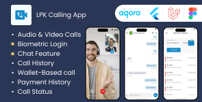 LPK VoIP Call – Flutter Audio, Video  Chat App with Admin Panel