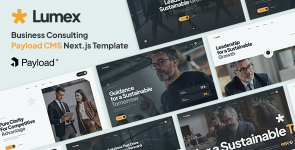 Lumex – Business Consulting Payload CMS NextJS Template