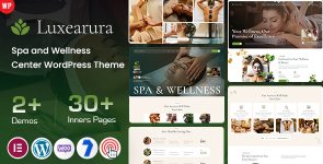 Luxearura – Spa and Wellness Center WordPress Theme