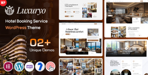 Luxuryo – Hotel Booking WordPress Theme