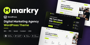 Marrky – SEO  Digital Marketing Agency WordPress Theme