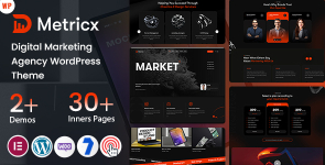 Metricx – Digital Marketing Agency WordPress Theme