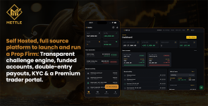 Mettle | Prop Firm Trader Evaluation Flutter App With Laravel Website