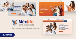 Mexlife – Insurance WordPress Theme for Agencies  Brokers
