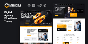 Misiom – Digital Agency Services WordPress Theme