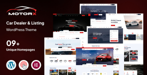 Motorx – Car Dealer  Listing WordPress Theme