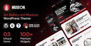 Museon – Art Gallery and Museum WordPress Theme