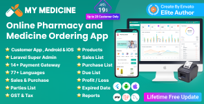 MyMedicine – Pharmacy Management and Medicine Ordering  Flutter Mobile App
