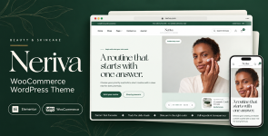 Neriva – Beauty  Skincare WooCommerce Theme