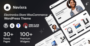 Nevixra – Electronics Store WooCommerce Theme
