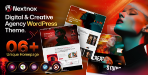 Nextnox – Digital  Creative Agency WordPress Theme