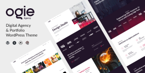 ogie – AI Agency  Portfolio WordPress Theme