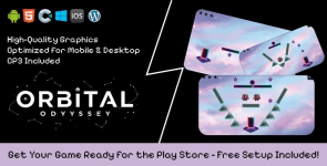 Orbital Odyssey – Construct 3 Game (HTML5, AdMob, C3P)