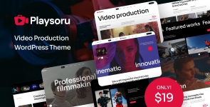 Playsoru – Video Production WordPress Theme