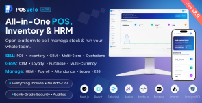 POSVelo – Multi-Tenant SaaS POS with Inventory, HRM, and Payroll