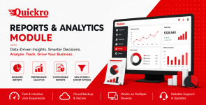 Quickro POS Reports  Analytics (Add-on)