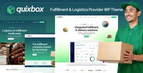 Quixbox – Fulfillment  Logistics Provider WordPress Theme