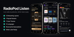 RadioPod | Flutter Live Radio and Podcast App