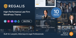 Regalis – Lawyer, Attorney and Law Firms WordPress Theme