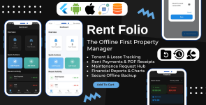 Rent Folio – Offline Property Management  Landlord Toolkit Flutter App