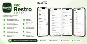 Restro Owner – Restaurant Dashboard, Reports and Management App