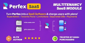 Perfex CRM SaaS – The Official Multi Tenancy Support module