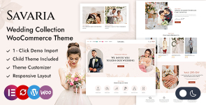 Savaria – Wedding Dress  Fashion Store WooCommerce Theme