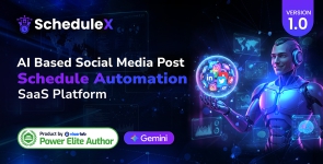 ScheduleX – AI Powered Social Media Post Schedule Automation | SaaS Platform