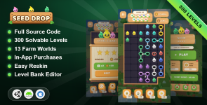 Seed Drop | Unity CompletePuzzle Game Template