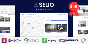 Selio – Real Estate Directory WordPress Theme