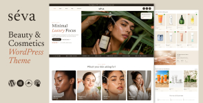 Seva – Beauty Cosmetics WordPress Theme