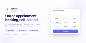 Slotara — Appointment Booking  Scheduling SaaS Platform | Multi-Tenant | Laravel 12 | Filament 5