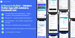 Smart Resume Creator  Job Application Tracker – Built with Flutter