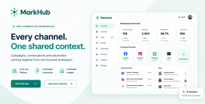 MarkHub AI – All-in-One Marketing, Automation  Communication Platform (SAAS)