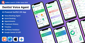 SmileGo | AI Voice Dental Booking Swift iOS Mobile App