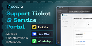 Solvio – Autonomous AI support agent with RAG, live chat, and ticket automation