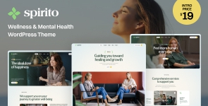 Spirito – Wellness  Mental Health WordPress Theme