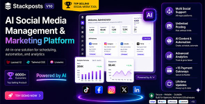 Stackposts – AI Social Media Management  Marketing SaaS Platform