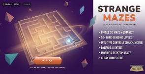 Strange Mazes | 3D Puzzle HTML5 Game