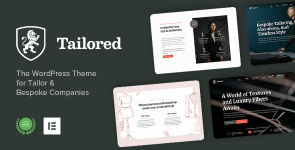 Tailored – Tailoring  Fashion WordPress Theme