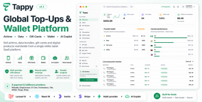 Tappy – Global Top-Ups, Gift Cards  Wallet SaaS Platform