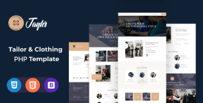 Tayler – Tailor  Clothing PHP Template