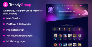 TrendyGroup – Whatsapp, Telegram Group Promoter and Directory