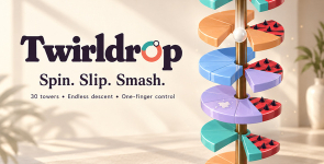 Twirldrop | HTML5 3D Tower Arcade With 30 Towers and Endless Mode