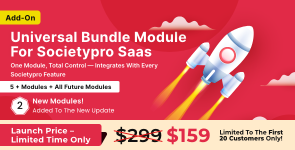 Universal Module Bundle For SocietyPro Saas