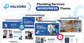 Valvoro – Plumbing Services WordPress Theme