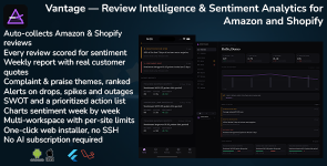 Vantage | Customer Review Analytics Laravel Script With Flutter App