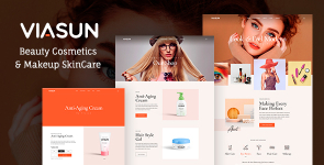 Viasun – Beauty Cosmetics  Makeup SkinCare WooCommerce WordPress Theme