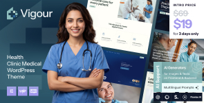 Vigour – Health Clinic Medical WordPress Theme